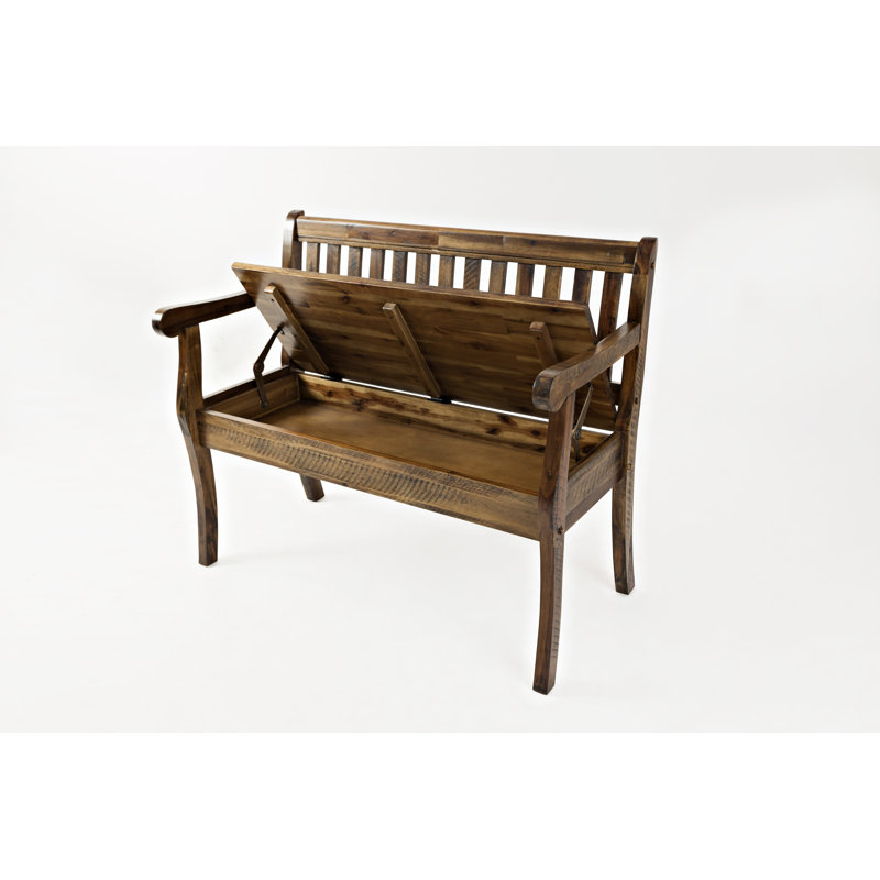 Birch Lane™ Castile Solid Wood Flip Top Storage Bench & Reviews Wayfair